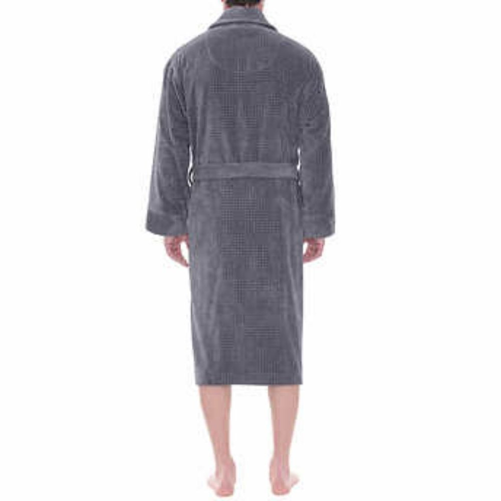 Majestic Men’s Terry Velour Robe - Picture 3 of 5